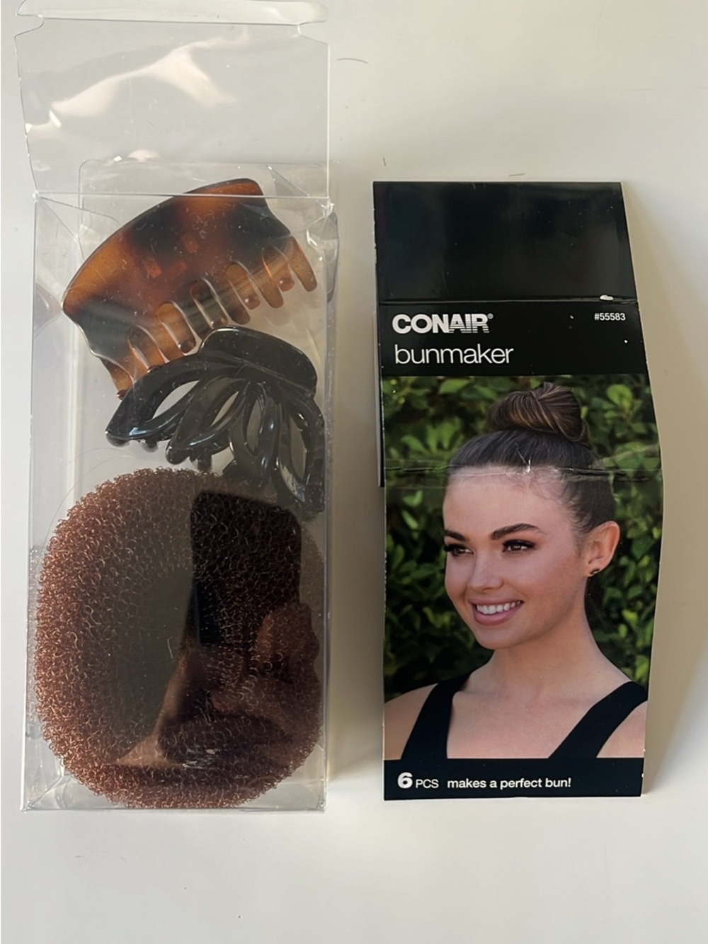 Conair Bunmaker Hair Styling Set - Brown & Black